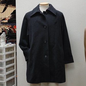 JONES NEW YORK WOMENS COAT 62% WOOL 34%POLYESTER BUTTON FRONT NWT